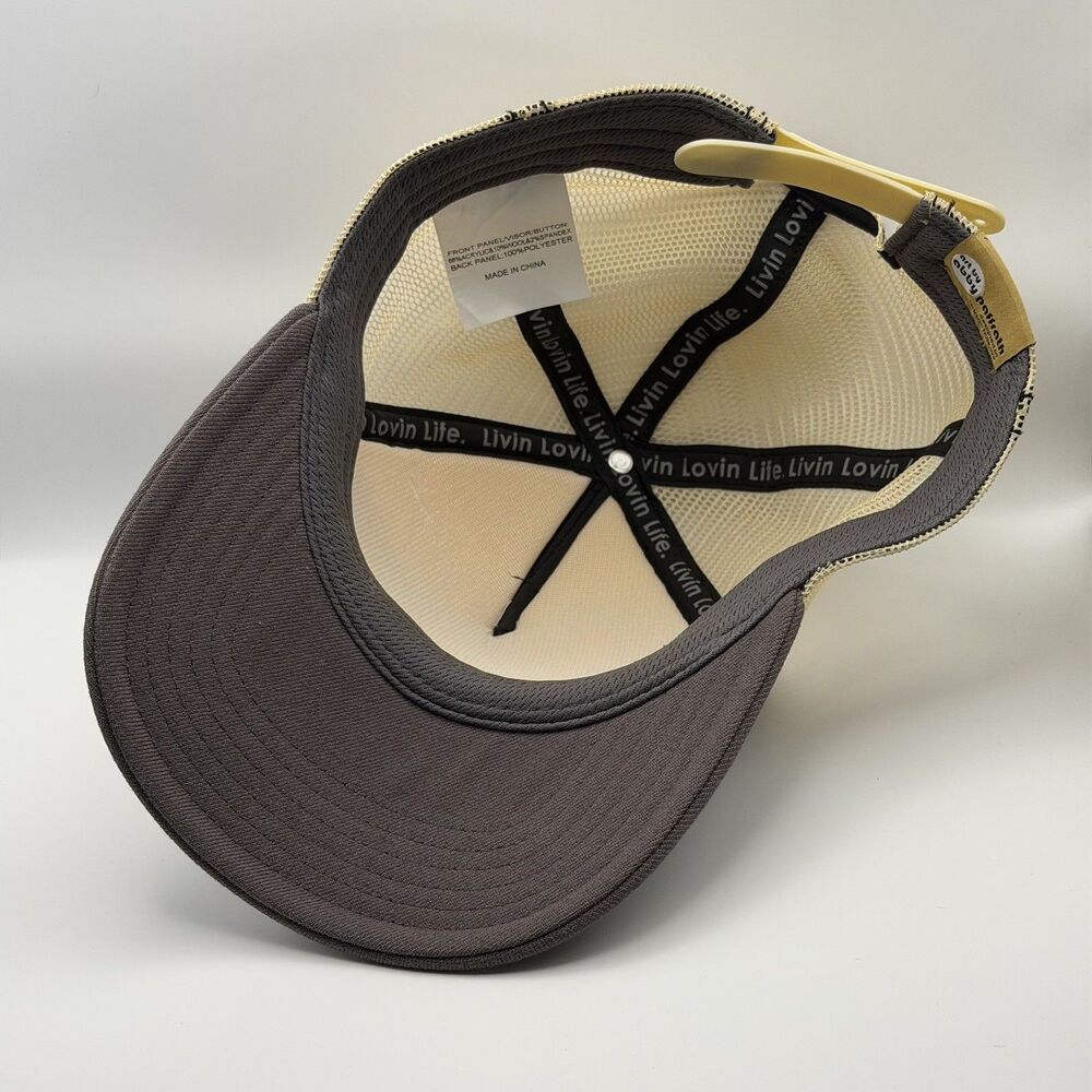 Art 4 All Abby Paffrath Collection Jackson Hole Trucker Hat Sunrise River Used - Picture 8 of 14